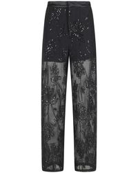Isabelle Blanche - Straight Trousers - Lyst