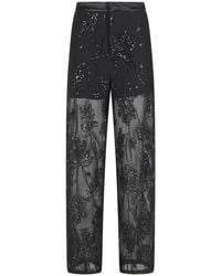 Isabelle Blanche - Mesh Broek - Lyst