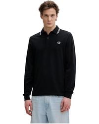 Fred Perry - Long Sleeve Tops - Lyst