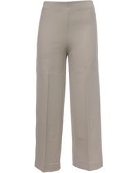 Le Tricot Perugia - Wide Trousers - Lyst