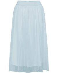 Saint Tropez - Rokken ,Blauw ,Polyester Coral Sz Rok - Lyst