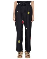 Soulland - Wide Trousers - Lyst