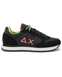 Sun 68 - Tom Fluo Freizeit Sneakers Schwarz - Lyst