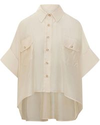 LE SULLY STUDIO - Overhemden ,Camicia Over Tasche - Lyst