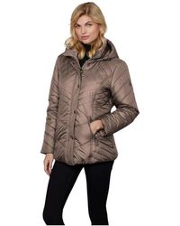 Junge - Gewatteerde Jas Comfort Fit Taupe - Lyst