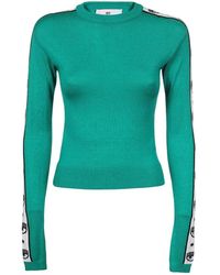 Chiara Ferragni - Round-Neck Knitwear - Lyst
