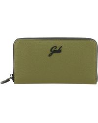 Gabs - Schwarzes Lederportemonnaie Mit Reißverschluss-Kartenschlitz - Lyst