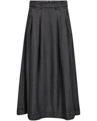 co'couture - Rokken ,Zwart ,Midi Rok - Lyst