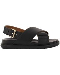 Marni - Flat Sandals - Lyst