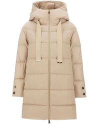 Herno - Jassen ,Polyester A-Shape Puffer Jacket - Lyst