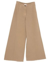 forte_forte - Wide Trousers - Lyst