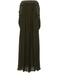 Max Mara - Jedy Zijden Maxi-Rok - Lyst