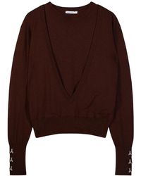 Patrizia Pepe - V-Neck Knitwear - Lyst