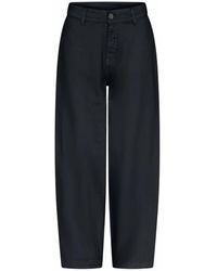 Cro - Broeken ,Blauw ,Wide Broeken - Lyst