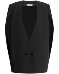Alberta Ferretti - Cady Jas Met Kaapmouwen - Lyst