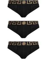 Versace - Dreierpack slips - Lyst