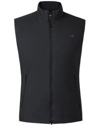 UBR - Jassen ,Zwart ,Leer Raptor Vest - Lyst