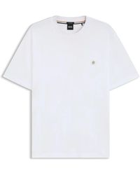 HUGO - Tops ,Wit ,Katoen Witte C-Taut T-Shirt Top - Lyst