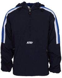 Autry - Jassen ,Blauw ,Nylon Nylon Jacket - Lyst