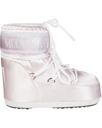 Moon Boot - Perle Niedriger Icon Stiefel - Lyst
