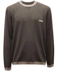 Armani - Trui Met Ronde Hals - Lyst