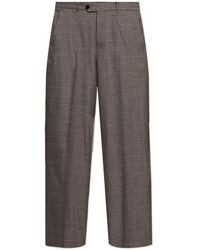 AllSaints - Broeken ,Bruin ,Wol Clover Broeken - Lyst