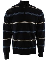 Paul & Shark - Centre Stripe Half Zip Jumper - Lyst