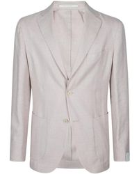 Eleventy - Jassen ,Roze ,Wol Giacca Soft Tasca Toppa - Lyst