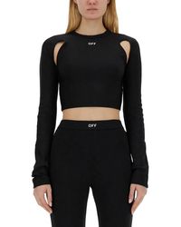 Off-White c/o Virgil Abloh - Long Sleeve T-Shirts - Lyst