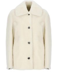 Jil Sander - Faux Fur & Shearling Jackets - Lyst