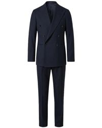 Franzese Collection - Kostuums ,Blauw ,Beckham Suit - Lyst