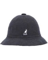 Kangol - Accessoires ,Grijs ,Nylon Casual Bermuda Bucket Hoed Lente Stijl - Lyst
