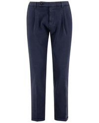 BERWICK  1707 - Schmale Stretch-Herrenhose - Lyst