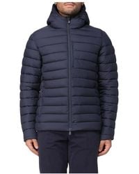 Save The Duck - Jassen ,Blauw ,Blauwe Winterjassen Voor Mannen - Lyst