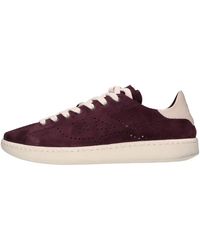 Ash - Schoenen ,Rood ,Leer Suede En Leren Sneakers - Lyst