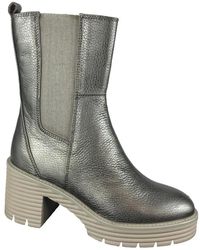 Softwaves - Schoenen ,Grijs ,Stijlvolle Laarzen Voor Elke Gelegenheid - Lyst
