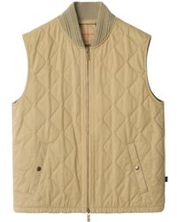 Burberry - Vests - Lyst