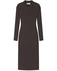 Aeron - Kleedjes ,Bruin ,Wol Arla - Lyst