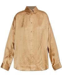 Balenciaga - Gestreiftes Muster Hemd - Lyst