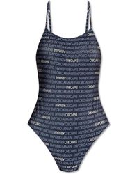 Emporio Armani - Swimwear > one-piece - Lyst