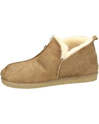 Shepherd - Schoenen ,Bruin ,Suède Suède Pantoffels Cognac Kleur - Lyst