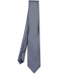 Tom Ford - Micro Geometric Silk Tie - Lyst