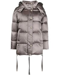 P.A.R.O.S.H. - P.A.R.O..H. ,Jassen ,Grijs ,Nylon Padded Jacket - Lyst