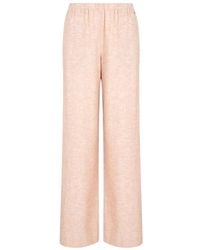 ARMANI EXCHANGE - Wide Trousers - Lyst