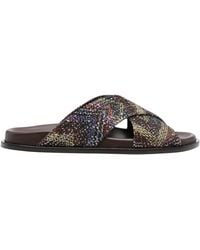 Missoni - Sandals Crossed Sequin - Lyst