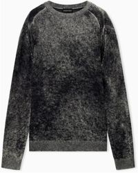 Emporio Armani - Round-Neck Knitwear - Lyst
