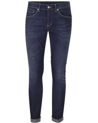 Dondup - Jeans ,Blauw ,Katoen George Skinny Jeans - Lyst