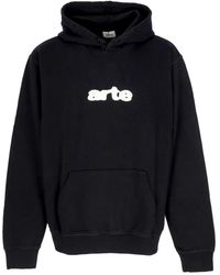 Arte' - Zwarte Hoodie Met 3D-Logo - Lyst