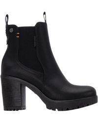 Refresh - Schwarze Stiefeletten Aus Kunstleder - Lyst