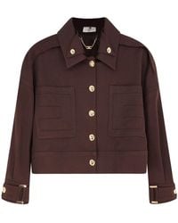 Elisabetta Franchi - Light Jackets - Lyst